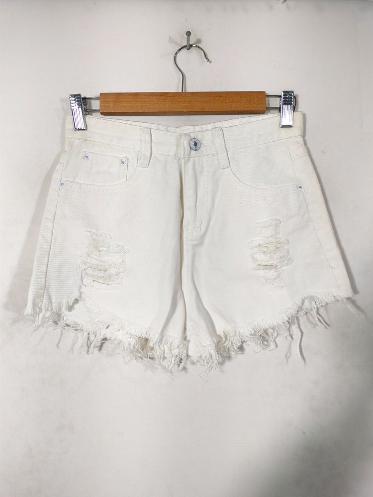 White Tone Shorts (Women's)