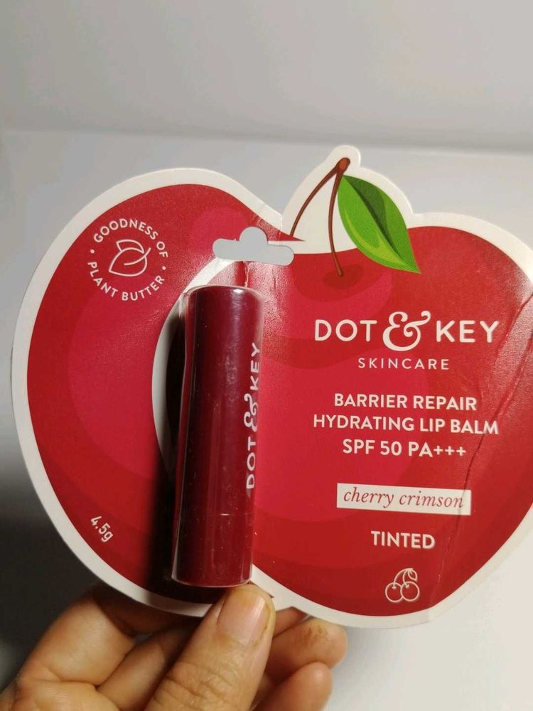 Dot &amp; Key Cherry Crimson Hydrating Lip Balm SPF50