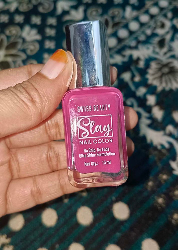 Swiss Beauty Slay Nail Color - Pink