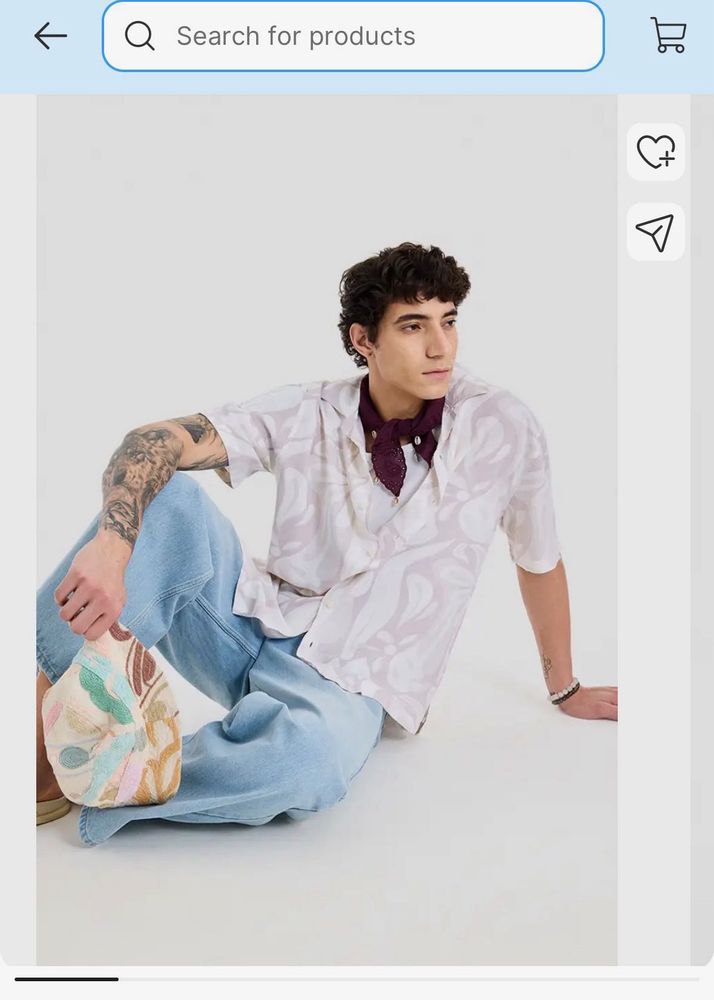 Stylish Men's Short Sleeve Shirt