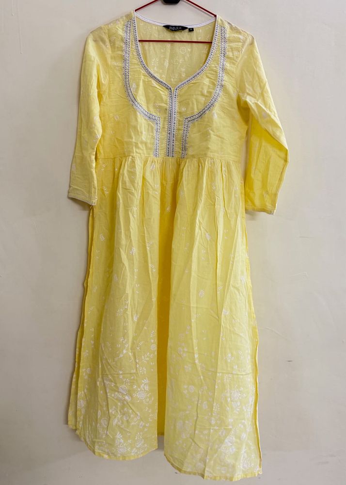 Beautiful Yellow Kurta