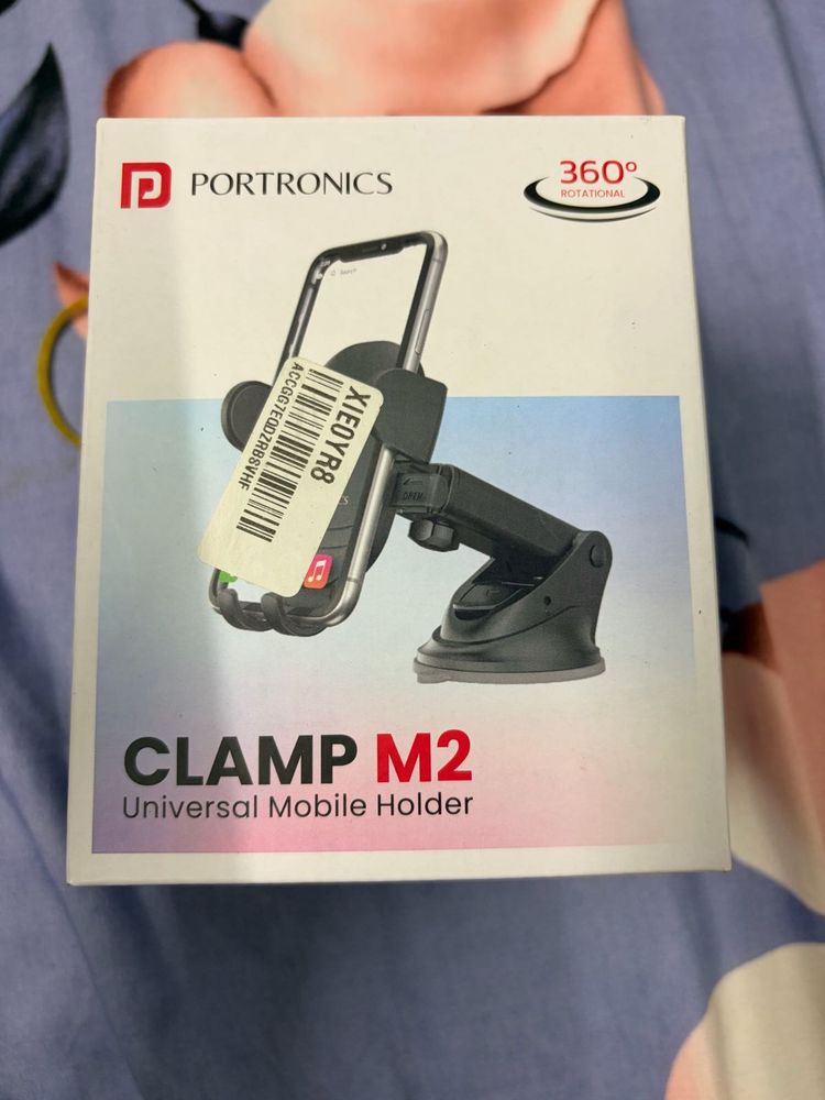 Portronics Clamp M2 Universal Mobile Holder