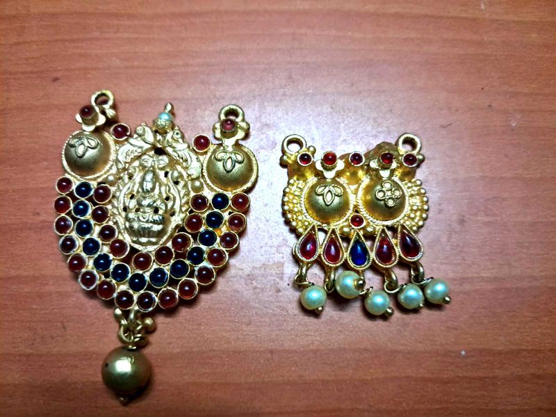 Traditional Indian Gold Pendants