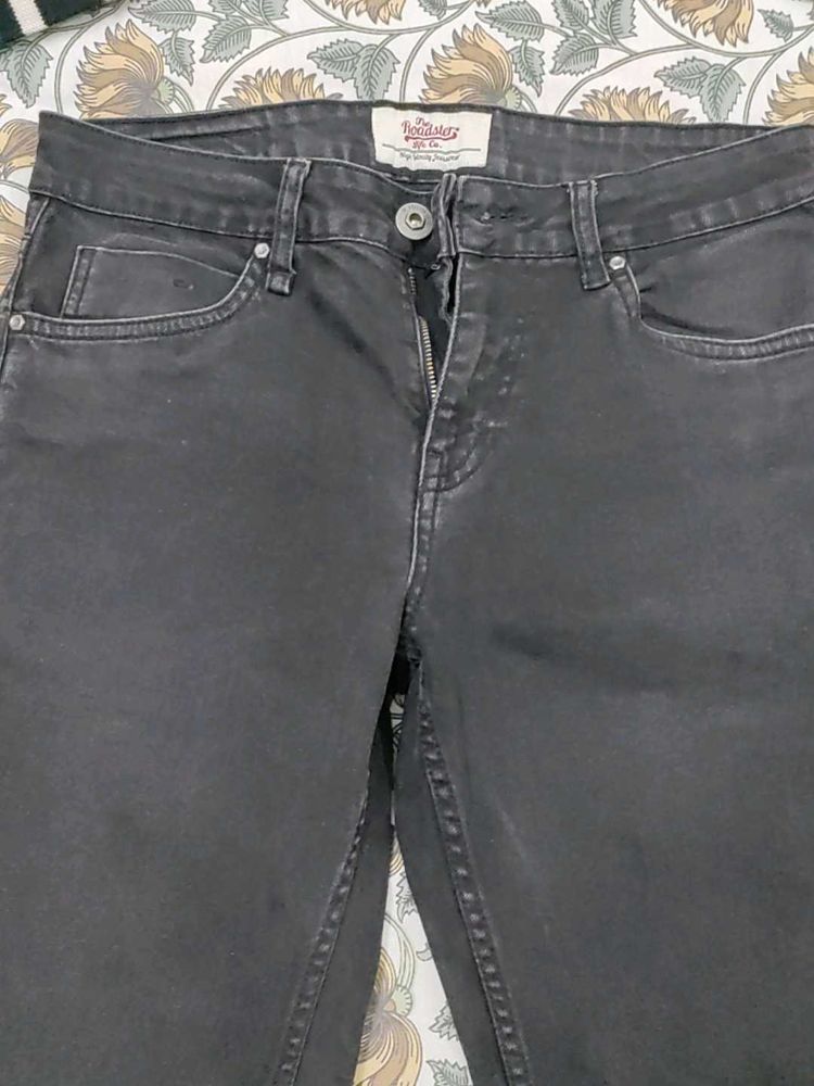 Roadster Gray Denim Jeans