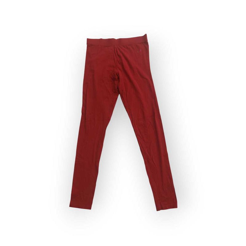 Red Ethnic Leggings
