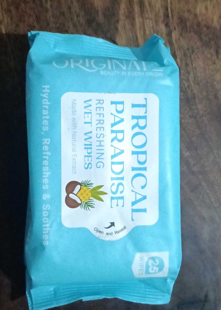 Tropical Paradise Refreshing Wet Wipes
