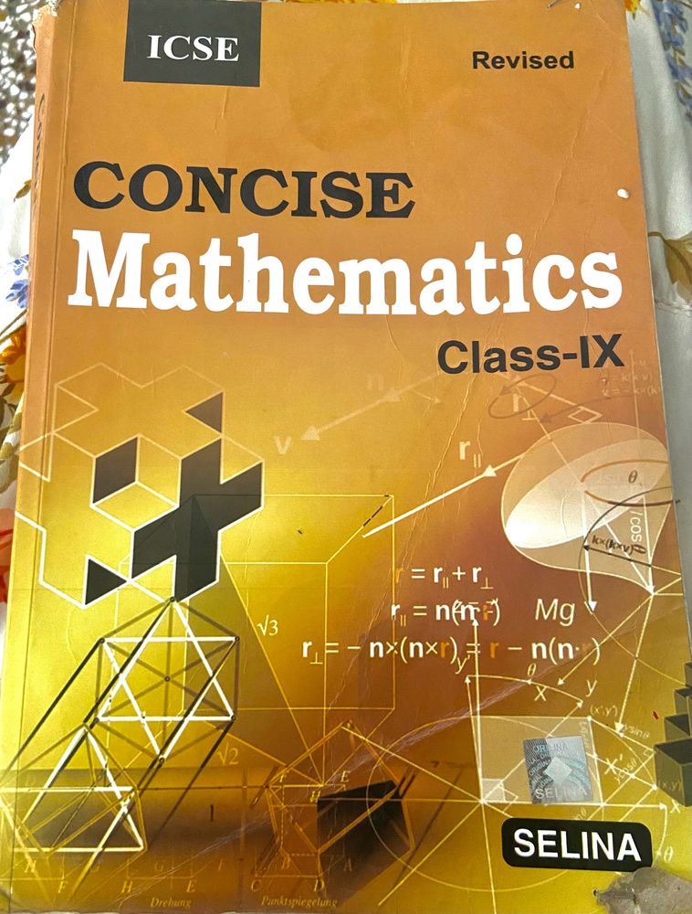 Concise Mathematics Class Ninth  🔴