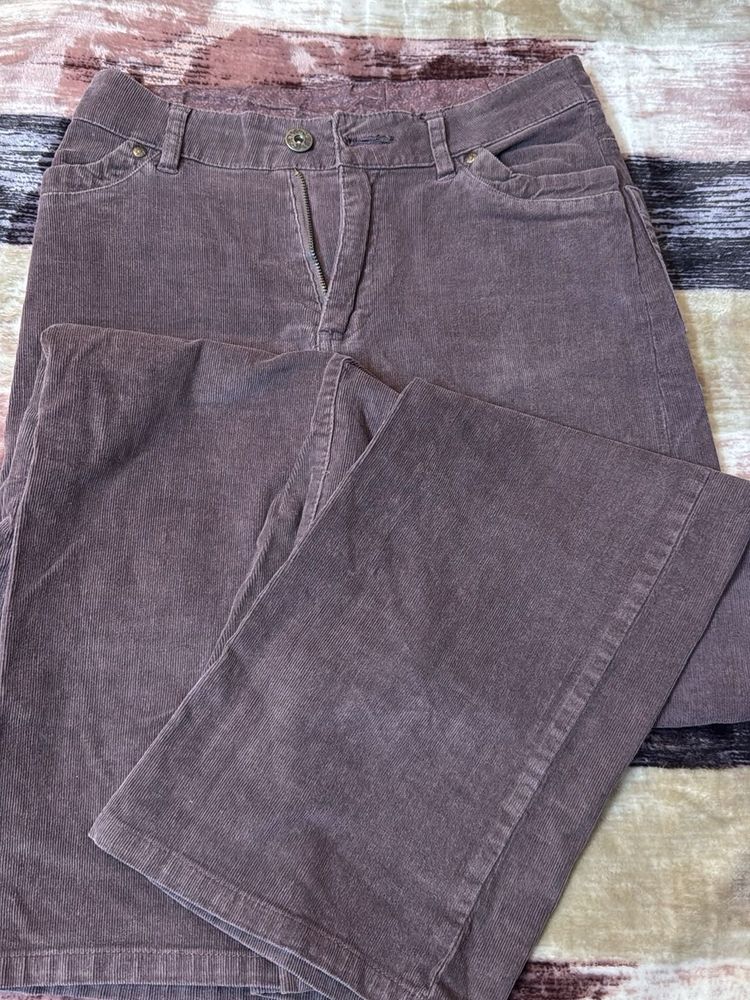 Mauve Corduroy Pants