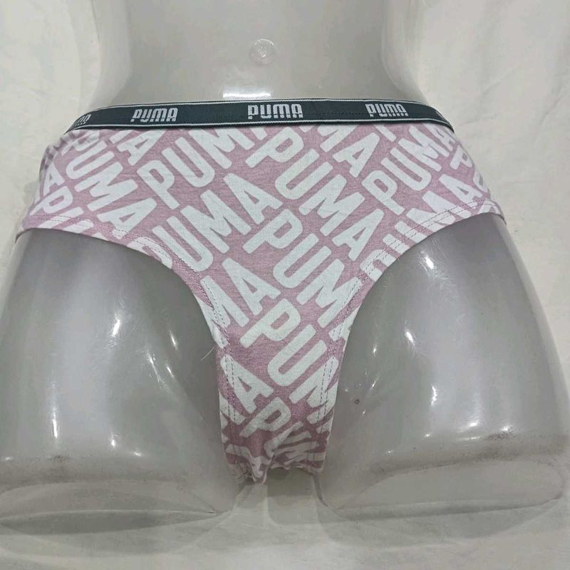 🪔 Puma Pink All Over Logo Briefs