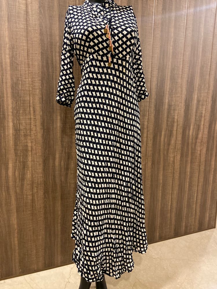 Long Printed Kurti