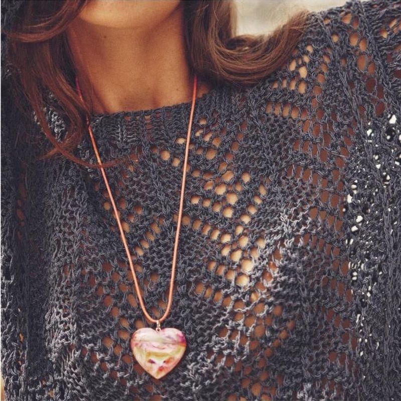Limited Edition Zara Heart Necklace From NYC