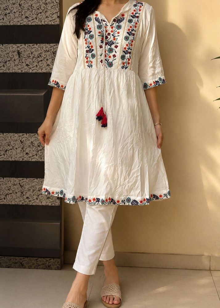 price drop!! Boho Embroidered Tunic Dress