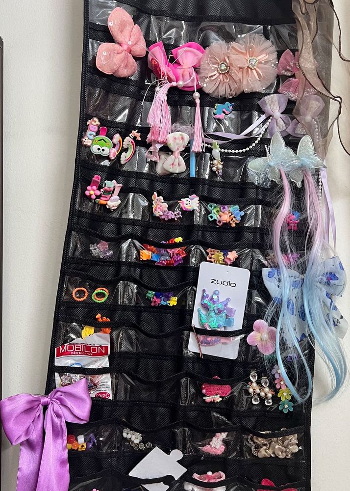 hair clip organiser