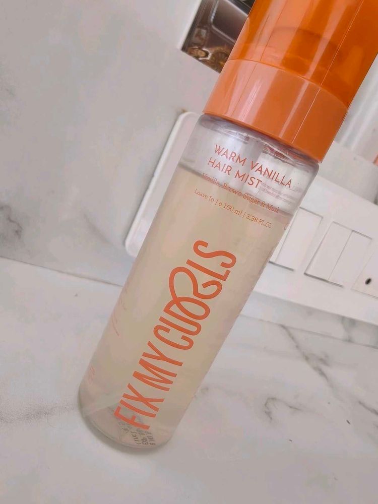 Fix My Curls Warm Vanilla Hair Mist