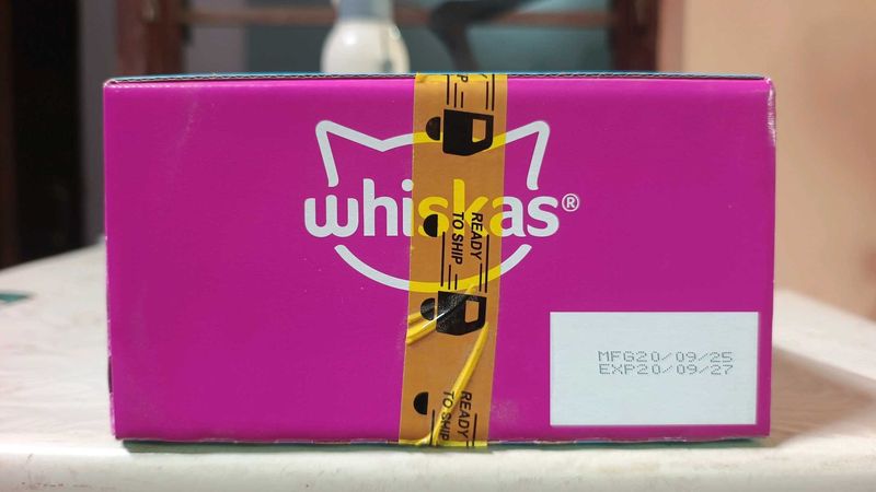 Whiskas Cat Food Box