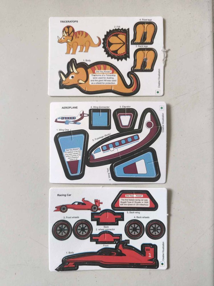 Nestle Milkybar 3D Puzzle Cards