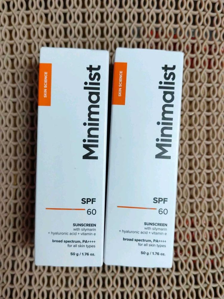 Minimalist SPF 60 Sunscreen Duo