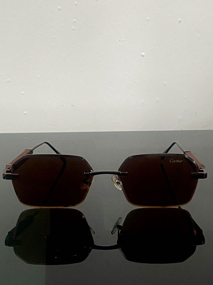 first copy Cartier Rimless Sunglasses