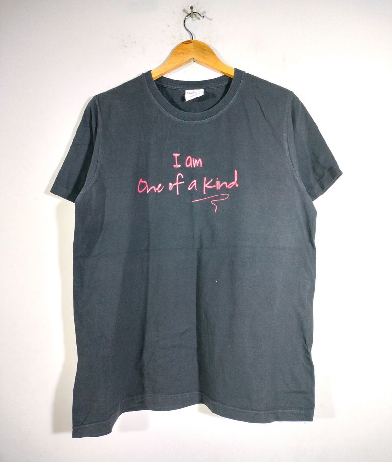 Black Yoloclan Regular Fit T-Shirts (Men's)
