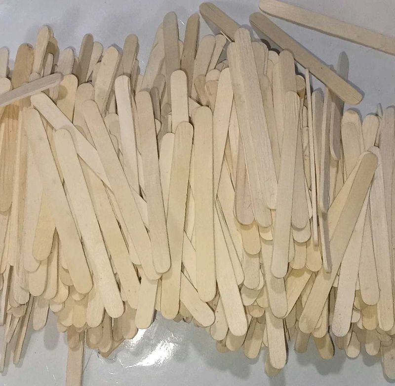 Popsicle Sticks for Projects - 500 Pcs Bulk Lot