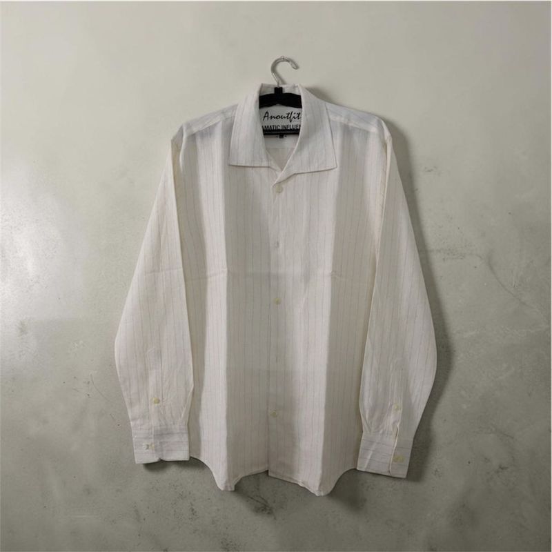 Men's Striped Long Sleeve Shirt