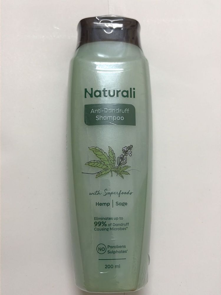 Naturali Anti Dandruff shampoo 200 ml