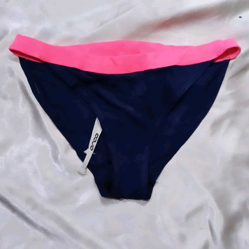 Orca Navy &amp; Pink Bikini panty