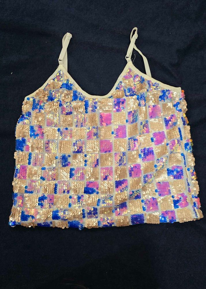 Sparkly Sequin Cami Top