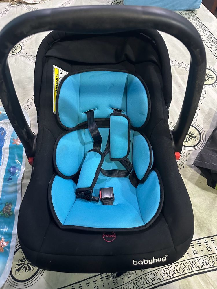 Baby Carrycot Cum Car Seat
