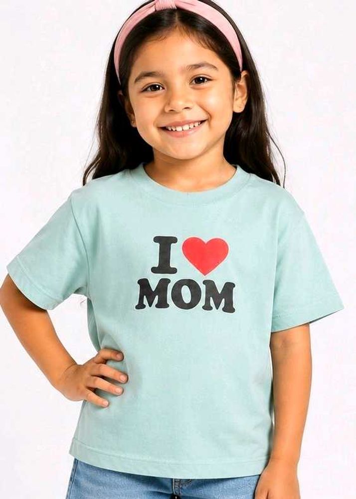 🇦🇺 Girl  &amp; Boy T-shirt I Love Mom unique style