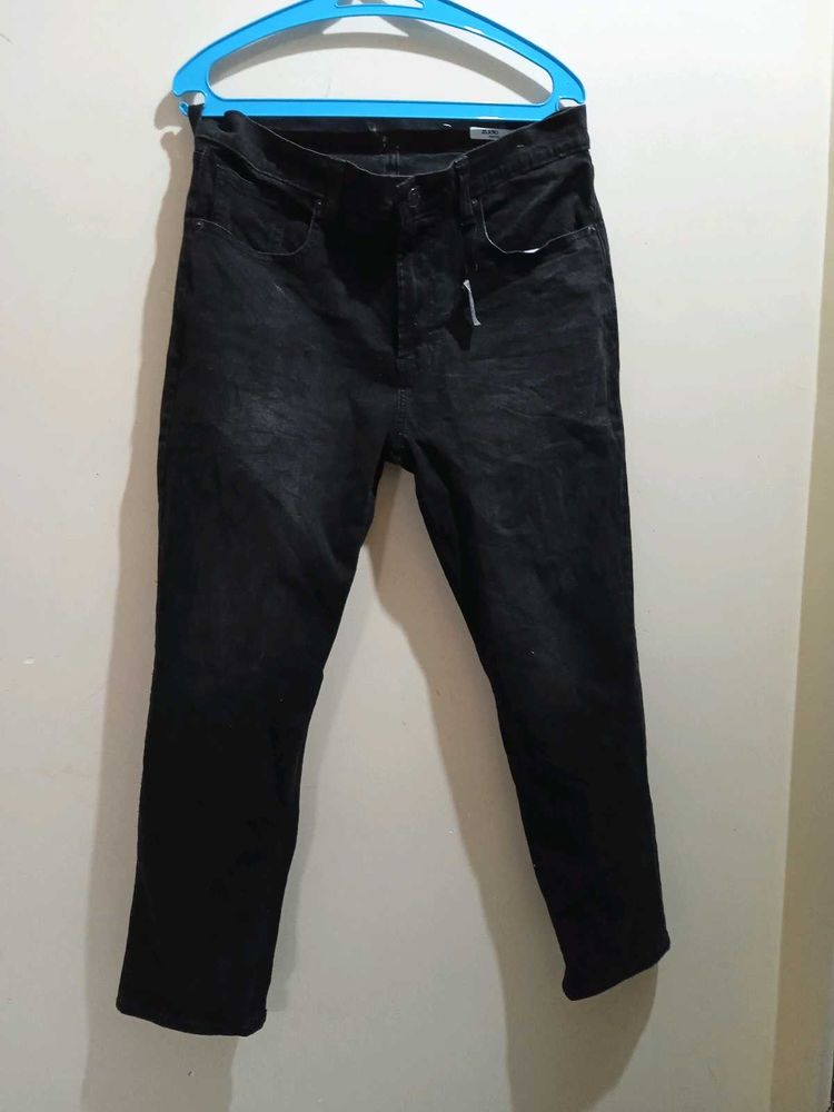 Stylish Black Denim Jeans