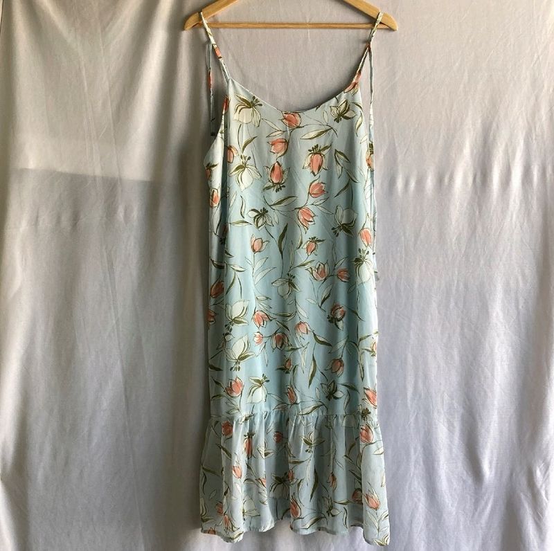 Hotping Print Slip Dress