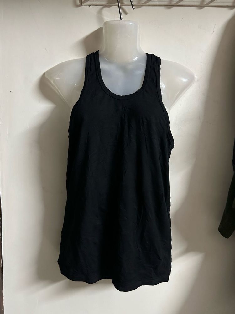 Basic Black Tank Top