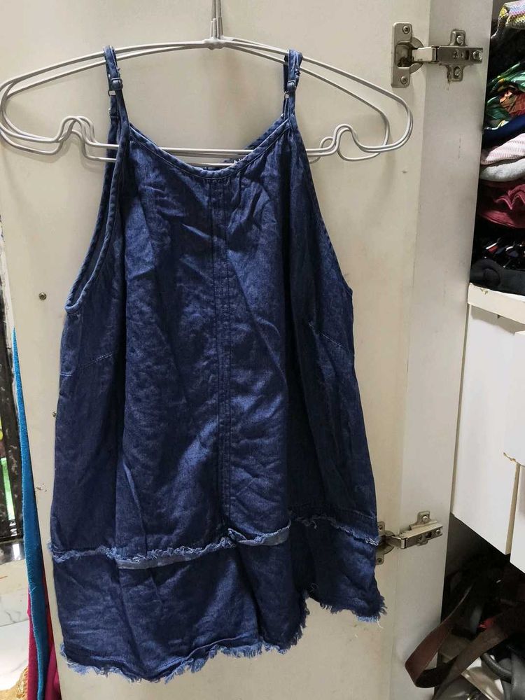 Denim Tank Top