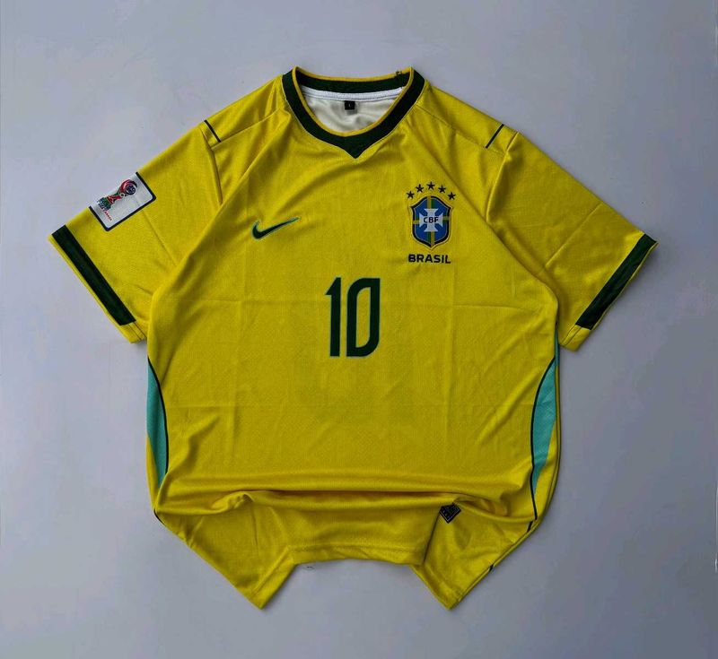 Brazil Football Jersey #10