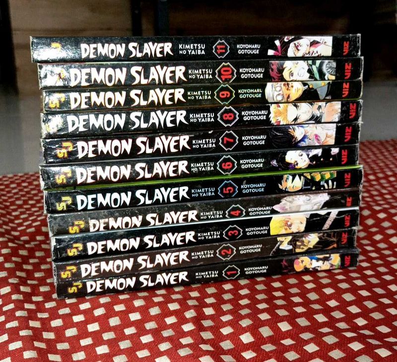 🗡️ ⚔️ Demon Slayer Manga Set Vol 1-11