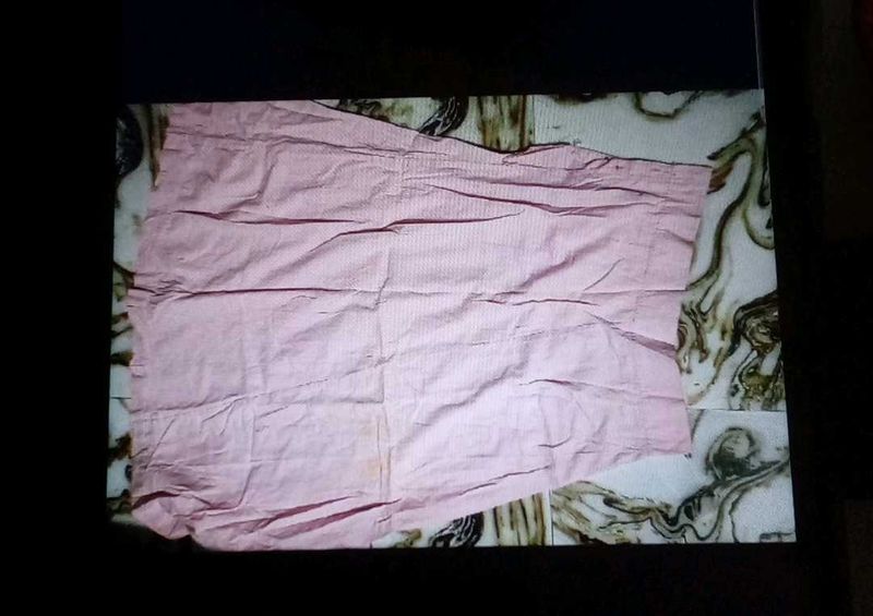 women pink petticoat
