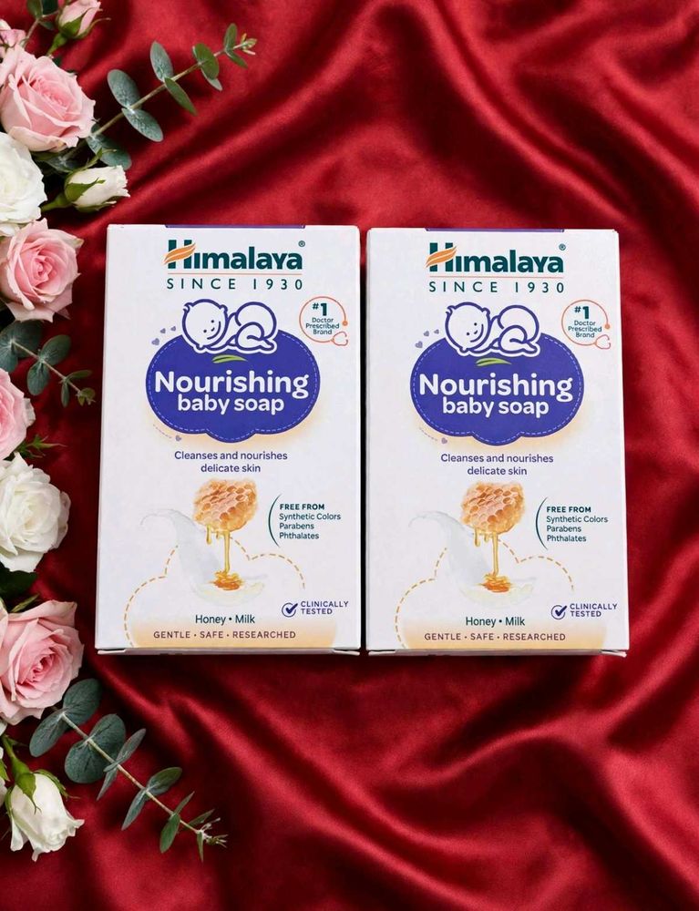 Himalaya Nourishing Baby Soap (4 Bars)