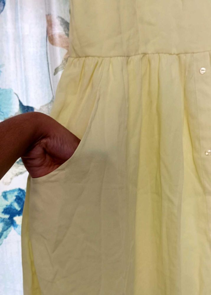 Summer Breeze Yellow Dress