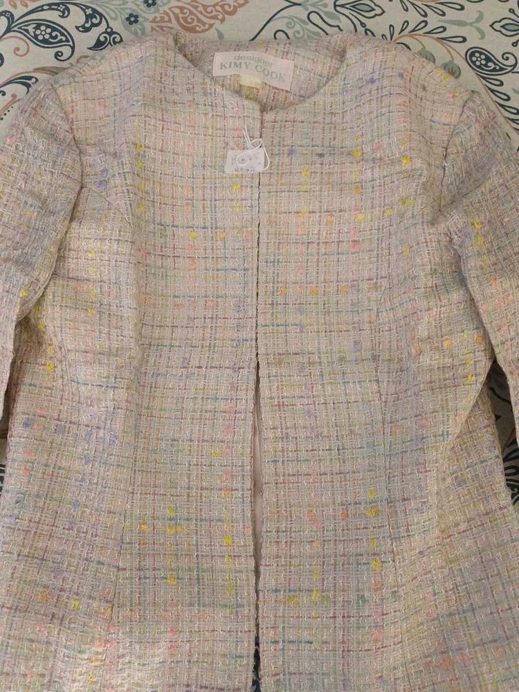 Kimy Cook Textured Tweed Jacket