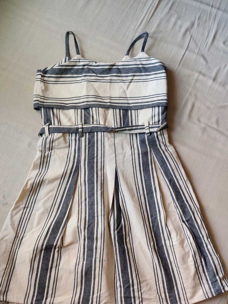 Striped Jumpsuit
