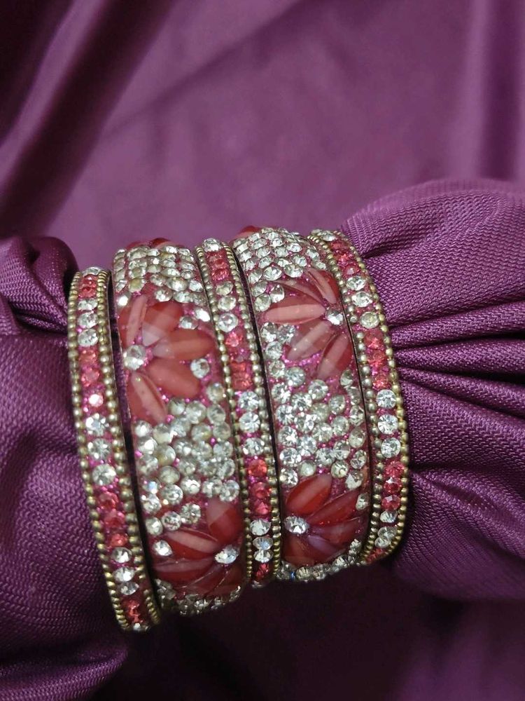 Exquisite Embellished Bangles