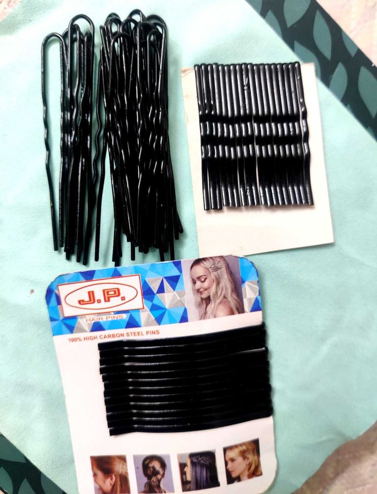 J.P. Black Hair &amp; Bun Pins New In Lowest Price ✨