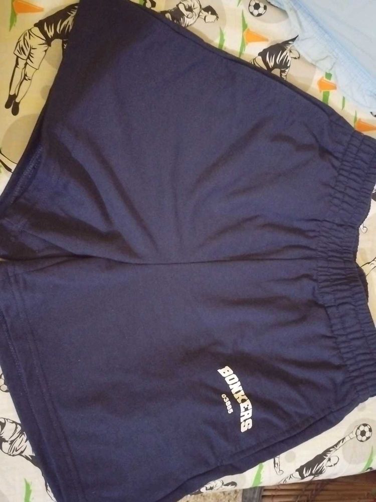 Bonkers Navy Blue Shorts