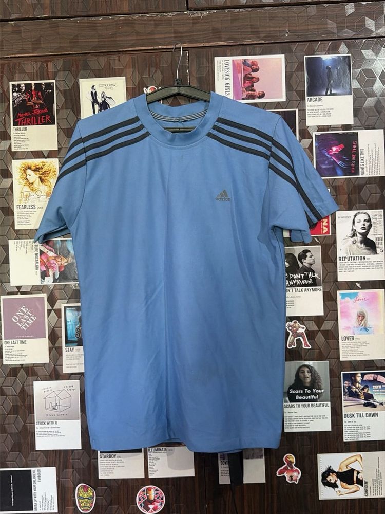 Adidas Men's Blue T-Shirt