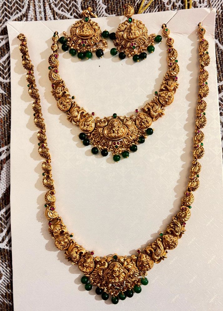 Exquisite Indian Bridal Necklace &amp; Earring Set