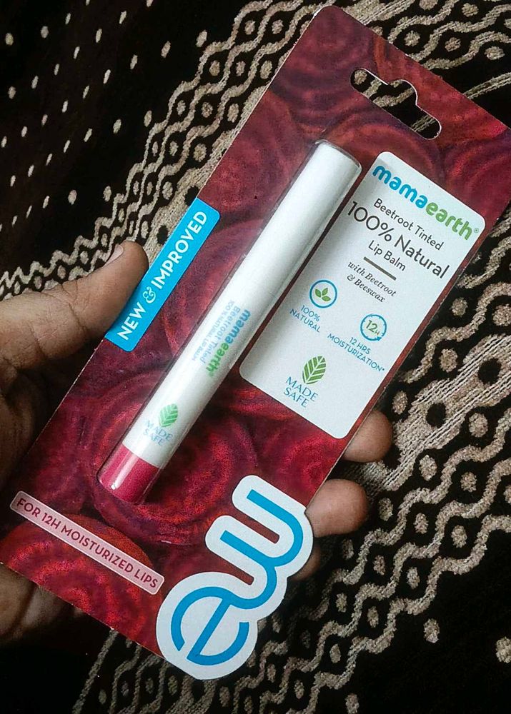 mamaearth Beetroot tinted lip balm