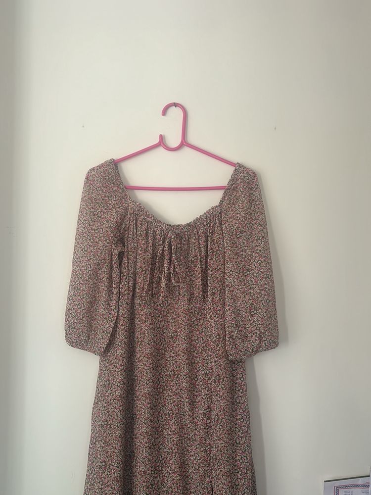 Twenty Dresses Midi Dress With Slit