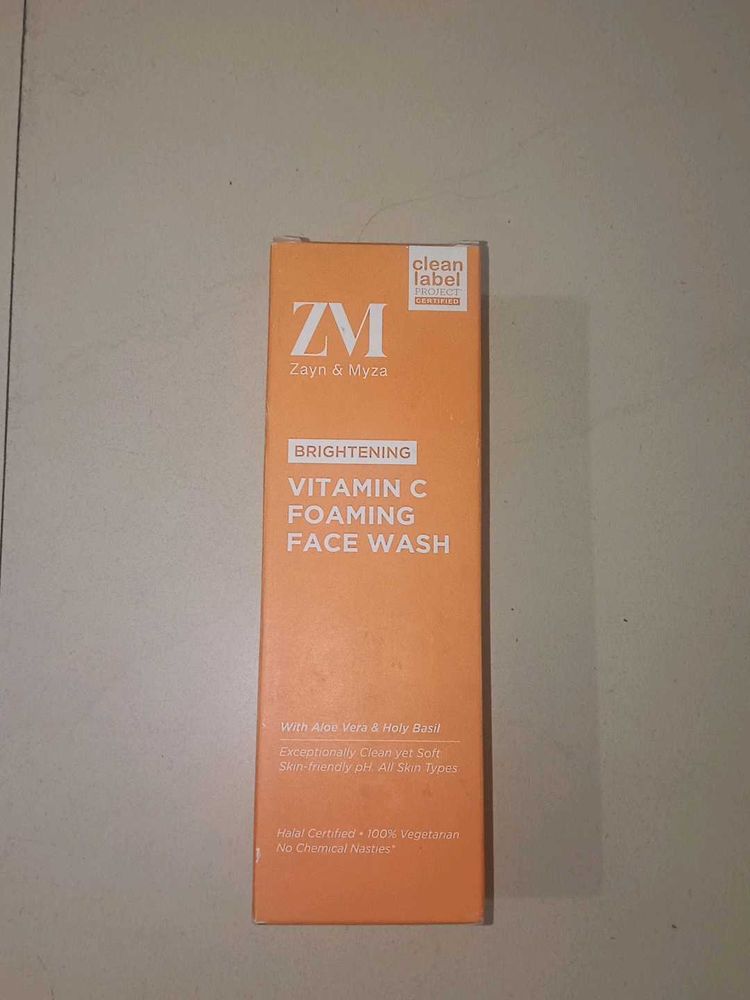 Zayn &amp; Myza Brightening Vitamin C Face Wash
