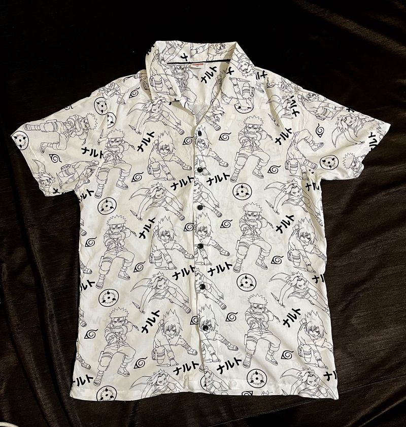 Naruto Graphic Print Shirt